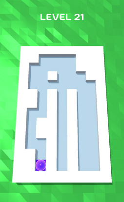 画像ギャラリー No.005のサムネイル画像 / 真っ白な床を染め上げよう。iOS向けアクションパズル「Roller Splat!」を紹介する「(ほぼ)日刊スマホゲーム通信」第1963回