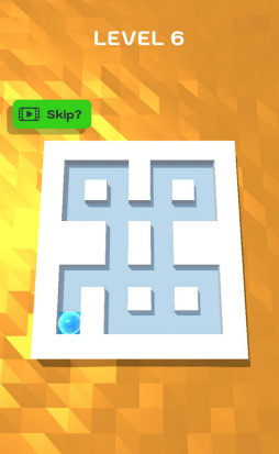 画像ギャラリー No.007のサムネイル画像 / 真っ白な床を染め上げよう。iOS向けアクションパズル「Roller Splat!」を紹介する「(ほぼ)日刊スマホゲーム通信」第1963回