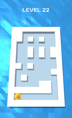 画像ギャラリー No.008のサムネイル画像 / 真っ白な床を染め上げよう。iOS向けアクションパズル「Roller Splat!」を紹介する「(ほぼ)日刊スマホゲーム通信」第1963回