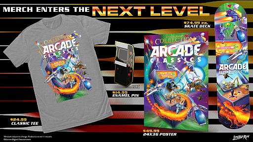パッケージ版「KONAMI Arcade Classics Anniversary Collection」と パッケージ版「KONAMI Arcade Classics Anniversary Collection」と