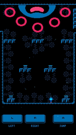 画像ギャラリー No.001のサムネイル画像 / iPhone向け2D横スクロールアクションゲーム「単眼エネミー」がリリース