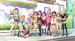 画像ギャラリー No.006のサムネイル画像 / 「ガール・カフェ・ガン」の第2弾PVが公開に。東京・秋葉原ではビジョン広告なども展開中