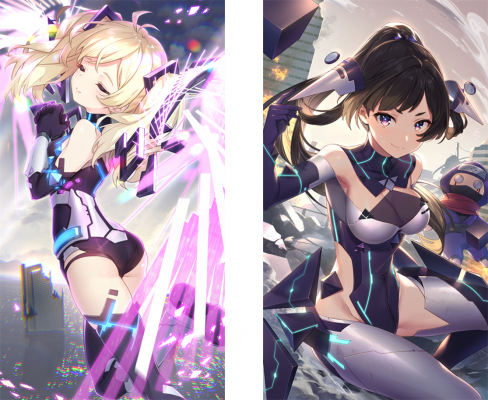 画像ギャラリー No.003のサムネイル画像 / 「ガール・カフェ・ガン」,期間限定イベント「ドキドキワンダーランド 後章」が開始。新キャラ・キャロ&唯も登場