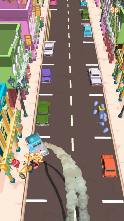 画像ギャラリー No.005のサムネイル画像 / エクストリームなドリフト縦列駐車! スマホ向けアクション「Drive and Park」を紹介する「(ほぼ)日刊スマホゲーム通信」第1969回