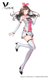 画像ギャラリー No.002のサムネイル画像 / 「VGAME」,キズナアイの新衣装「バトルルック その2」を追加公開