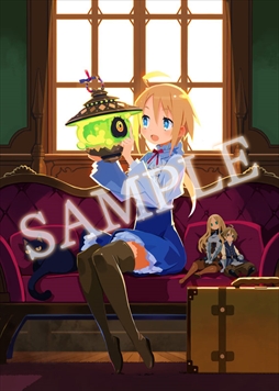 画像ギャラリー No.003のサムネイル画像 / 「ガレリアの地下迷宮と魔女ノ旅団」の発売日が11月26日に決定。原田たけひと氏描き下ろしの店舗特典デザインの公開も