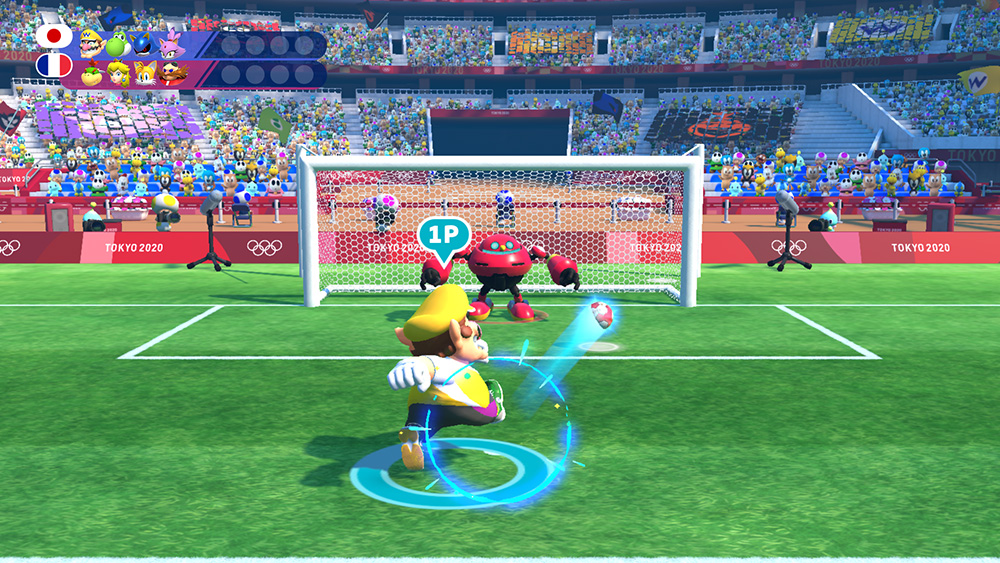 画像集 016 マリオ ソニック At 東京オリンピック に収録されるサッカーや