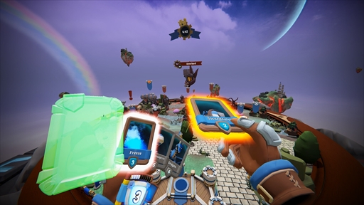 画像ギャラリー No.002のサムネイル画像 / 新作VRタイトル「Skyworld: Kingdom Brawl」がリリース。リアルタイムストラテジーとデジタルカードが融合した戦略性に富んだ対戦ゲーム