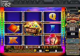 画像ギャラリー No.003のサムネイル画像 / 「StarHorse4」内にビデオスロット「LOST CAVERN」が登場