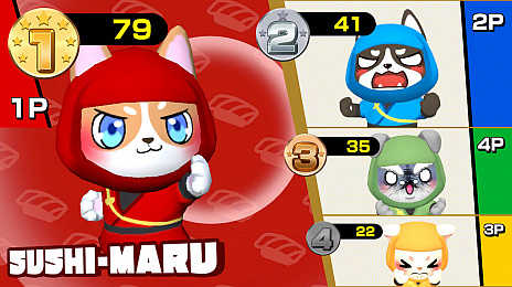 画像ギャラリー No.006のサムネイル画像 / Nintendo Switch向けパーティゲーム,「ドギーニンジャ 金ぴかコバン大作戦!」の配信が本日スタート。発売記念セールも実施中