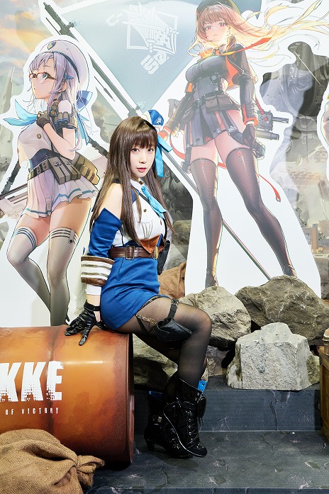 ���������꡼ No.004�Υ���ͥ������ / ��TGS2022�ϡ־����ν�����NIKKE�פΥ֡������󤬸����ˡ�������λ�ͷ�ȡ��͵������ץ쥤�䡼�ȤΥ��������Ʋ��ڤ����