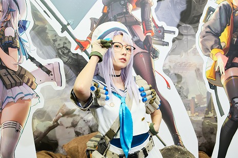 ���������꡼ No.006�Υ���ͥ������ / ��TGS2022�ϡ־����ν�����NIKKE�פΥ֡������󤬸����ˡ�������λ�ͷ�ȡ��͵������ץ쥤�䡼�ȤΥ��������Ʋ��ڤ����