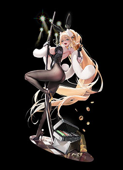 画像ギャラリー No.007のサムネイル画像 / 「勝利の女神:NIKKE」,バニーガール姿が可愛らしいブラン,ノワールら新SSRキャラが本日より順次登場。イベント“Bunny X 777”の開催も