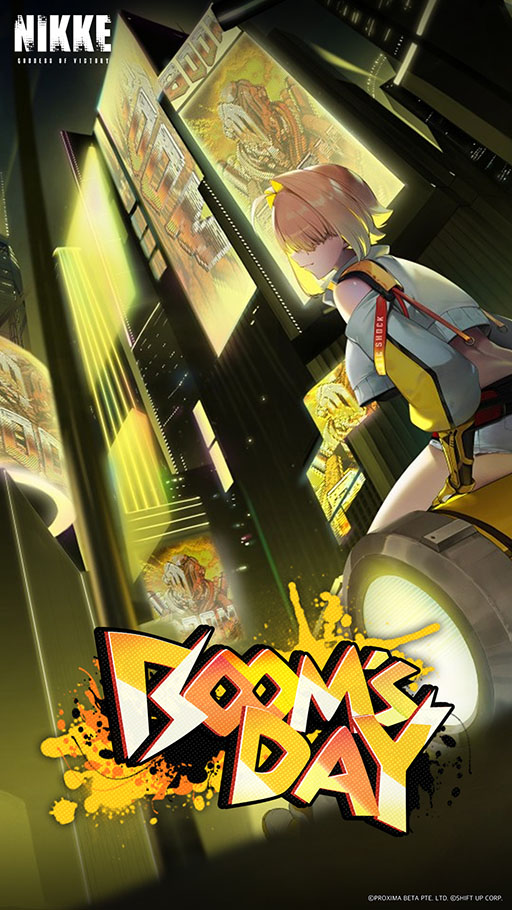 カードサプライ 勝利の女神 NIKKE エレグ 勝利の女神：NIKKE 二人を繋げる電気信号 B2タペストリー エレグ