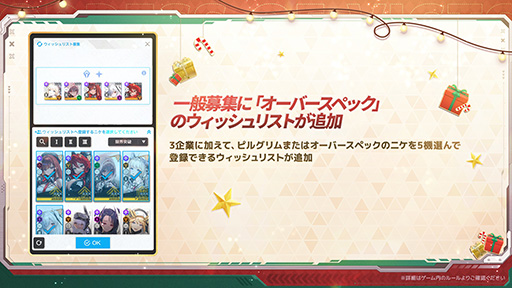 画像ギャラリー No.016のサムネイル画像 / 「勝利の女神:NIKKE」,12月26日リリースの最新バージョンで,初のオーバースペックニケ「ラピ:レッドフード」を実装