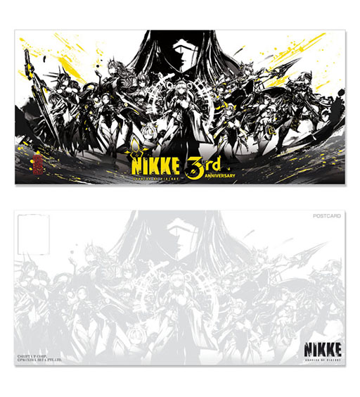 画像ギャラリー No.004のサムネイル画像 / 「勝利の女神:NIKKE」の墨絵グッズ,2月20日より順次発売。11体のニケたちから成る迫力ある墨絵がアクリルプレートやTシャツで登場