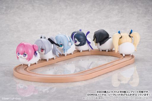 画像ギャラリー No.017のサムネイル画像 / 「勝利の女神:NIKKE」の電動で走るトレーディングフィギュアが6月に発売。ラインナップはDOROやCINDOROなどのDORO軍団,全6種類