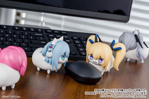 画像ギャラリー No.022のサムネイル画像 / 「勝利の女神:NIKKE」の電動で走るトレーディングフィギュアが6月に発売。ラインナップはDOROやCINDOROなどのDORO軍団,全6種類