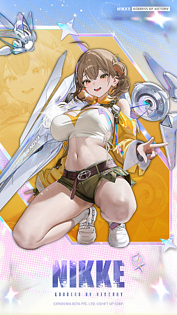 画像ギャラリー No.003のサムネイル画像 / 「勝利の女神：NIKKE」，最新バージョン「STAR ANIS」を実装。アイドルの道を選んだSSRニケ「アニス：スター」の物語を描く