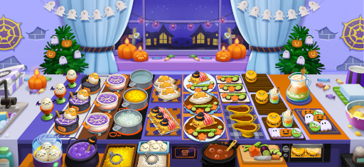 画像ギャラリー No.004のサムネイル画像 / 「LINE シェフ」×「ぐでたま」コラボが本日開始。ハロウィン仕様のぐでたまが限定バディとして登場