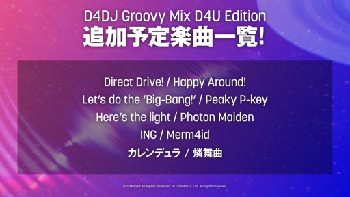 ���������꡼ No.002�Υ���ͥ������ / ��D4DJ Groovy Mix D4U Edition���֡פ����餫�ˤʤä�����ΤޤȤ᤬����