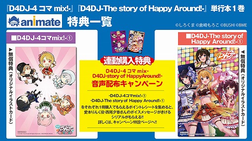 ���������꡼ No.002�Υ���ͥ������ / ��D4DJ-The story of Happy Around!-�פ�ޤ�������ߥ��饤��2�ܤ�4��26����ȯ��