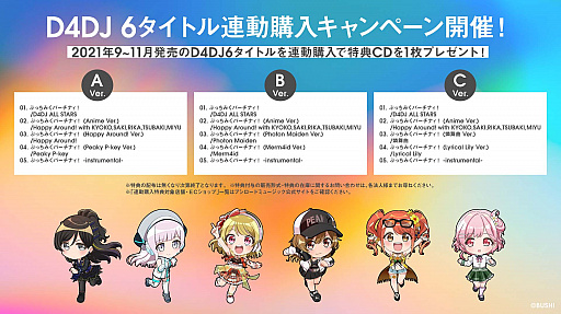 ���������꡼ No.003�Υ���ͥ������ / ��#D4DJ_BATTLE_TIME�פγ��ť�ݡ��Ȥ�����