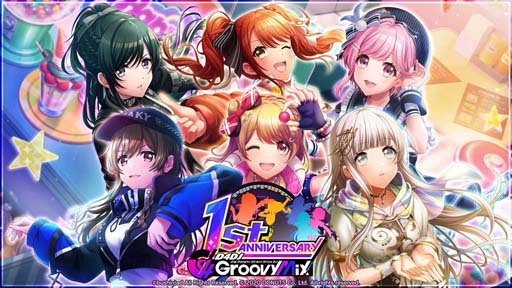 画像ギャラリー No.001のサムネイル画像 / 「グルミク」,1周年記念イベント“1st Anniv. Groovy FES”.が開催。プロモーションムービーも公開中