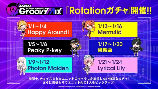 ���������꡼ No.008�Υ���ͥ������ / ��D4DJ Groovy Mix�ס����٥�ȡ�������ȶ��տ�ǯP-key's YEAR!!�ɤʤɤ�������