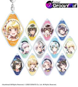 画像ギャラリー No.001のサムネイル画像 / 「D4DJ Groovy Mix」のトレーディングアクリルキーホルダーなどのグッズをAMNIBUSで受注開始