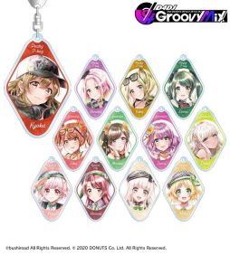 画像ギャラリー No.002のサムネイル画像 / 「D4DJ Groovy Mix」のトレーディングアクリルキーホルダーなどのグッズをAMNIBUSで受注開始