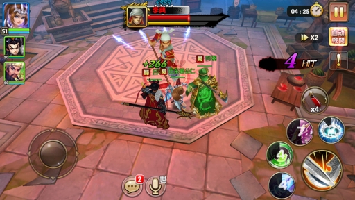 画像ギャラリー No.002のサムネイル画像 / 三国志を題材にしたスマホ向けアクションRPG「天将伝」のゲーム画面が公開に