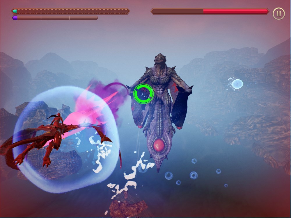 画像集 013 ドラゴンを駆るios向けシューティングゲーム ゲイルライダー アップデートでipadにも対応 買い切り型のアプリで価格は税込240円