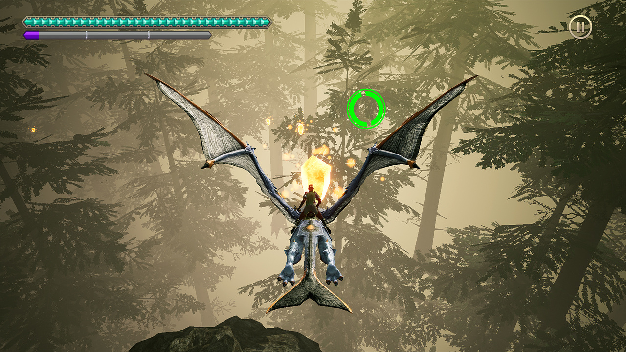 画像集 010 ドラゴンを駆るios向けシューティングゲーム ゲイルライダー アップデートでipadに