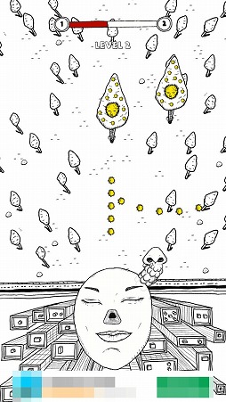 画像集 No.002のサムネイル画像 / 花粉の弾幕を避けるアクションゲーム「花粉ヘブン」を紹介する「（ほぼ）日刊スマホゲーム通信」第1984回