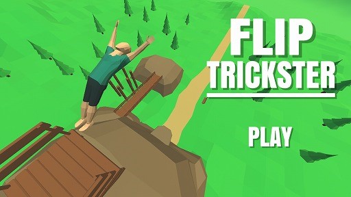 画像ギャラリー No.001のサムネイル画像 / ジャンプからの華麗な着地を決めよう。アクションゲーム「Flip Trickster」を紹介する「(ほぼ)日刊スマホゲーム通信」第1985回