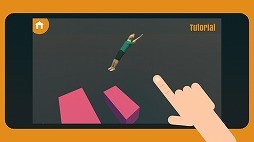 画像ギャラリー No.002のサムネイル画像 / ジャンプからの華麗な着地を決めよう。アクションゲーム「Flip Trickster」を紹介する「(ほぼ)日刊スマホゲーム通信」第1985回