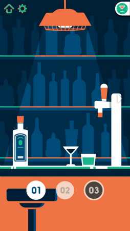 画像ギャラリー No.001のサムネイル画像 / 机ドンで氷をカクテルグラスに。スマホ向けアクション「Pop The Ice」を紹介する「(ほぼ)日刊スマホゲーム通信」第1991回