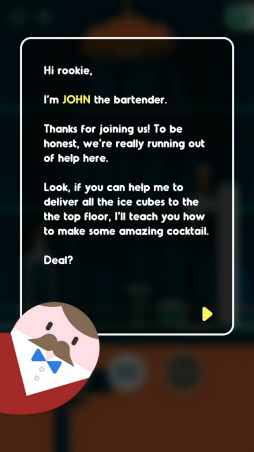 画像ギャラリー No.002のサムネイル画像 / 机ドンで氷をカクテルグラスに。スマホ向けアクション「Pop The Ice」を紹介する「(ほぼ)日刊スマホゲーム通信」第1991回