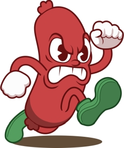 画像ギャラリー No.003のサムネイル画像 / 「バーガータイムパーティー」の敵キャラクターが明らかに。ハンバーガー作りを阻むのは食材達