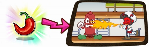 画像ギャラリー No.005のサムネイル画像 / 「バーガータイムパーティー」の新要素が公開。シリーズ初の4人同時プレイが可能に