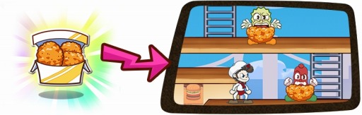 画像ギャラリー No.006のサムネイル画像 / 「バーガータイムパーティー」の新要素が公開。シリーズ初の4人同時プレイが可能に