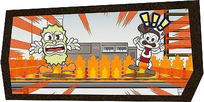 画像ギャラリー No.007のサムネイル画像 / Switch「バーガータイムパーティー」が本日リリース。懐かしのアーケードゲーム「バーガータイム」にさまざまな新要素を追加しリニューアル