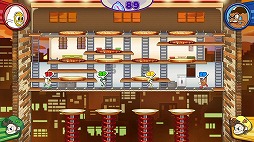 画像ギャラリー No.016のサムネイル画像 / Switch「バーガータイムパーティー」が本日リリース。懐かしのアーケードゲーム「バーガータイム」にさまざまな新要素を追加しリニューアル