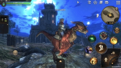 画像ギャラリー No.004のサムネイル画像 / 新作MMORPG「プロジェクト エターナル」は昼夜・天候が変化する。時間の流れを確認できるムービーも公開