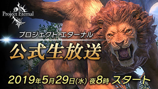 画像ギャラリー No.001のサムネイル画像 / 「プロジェクト エターナル」初の公式生放送が5月29日20:00より配信。CBTのアンケート結果を元にした振り返りなどを予定