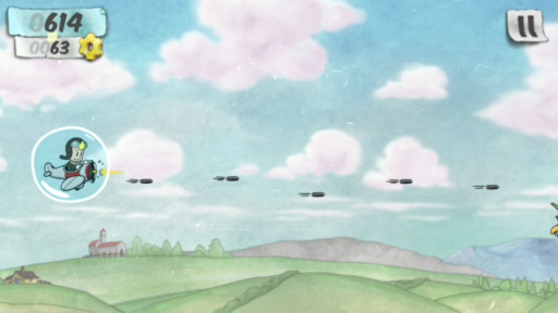 画像ギャラリー No.004のサムネイル画像 / カートゥーンの空を飛び回れ! スマホ向けアクション「Take Flight!」を紹介する「(ほぼ)日刊スマホゲーム通信」第2000回