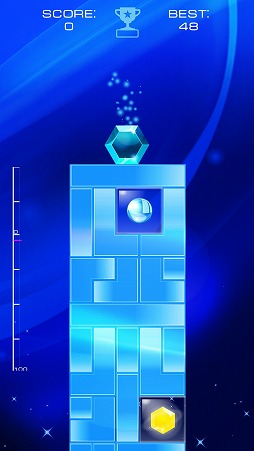 画像ギャラリー No.006のサムネイル画像 / オブジェクトを落とさずにブロックを崩そう。Android向けパズルゲーム「Tower Fall」を紹介する「(ほぼ)日刊スマホゲーム通信」第2002回