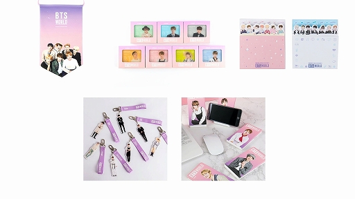 BTS WORLD」の公式グッズが5月14日よりSimeji特設ショップで先行販売