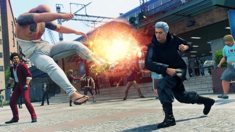 画像ギャラリー No.004のサムネイル画像 / 「龍が如く7 光と闇の行方」,新たな仲間「ハン・ジュンギ(CV:中村悠一)」と「趙 天佑(CV:岡本信彦)」のバトルスタイルが公開